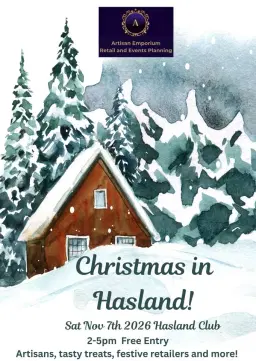 Christmas in Hasland (Festive Artisan Fayre)