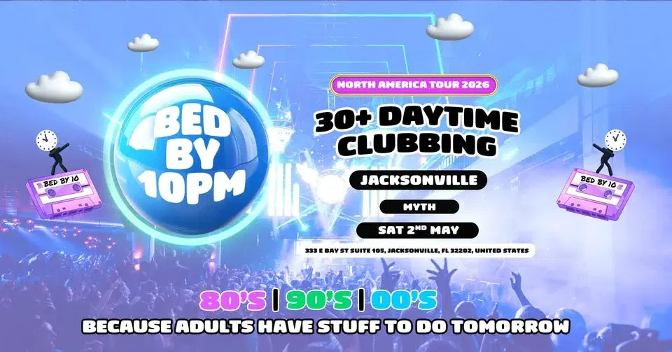 Bed By 10 Is Coming To Jacksonville!