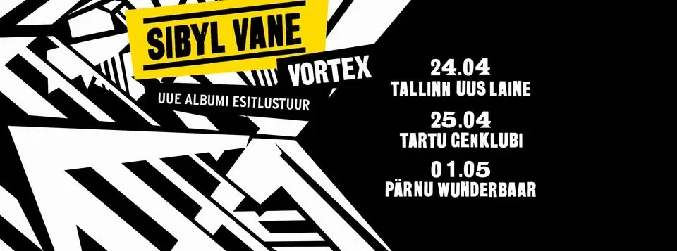 Sibyl Vane´i albumi VORTEX esitlus Pärnus +Purple Negative (LV)