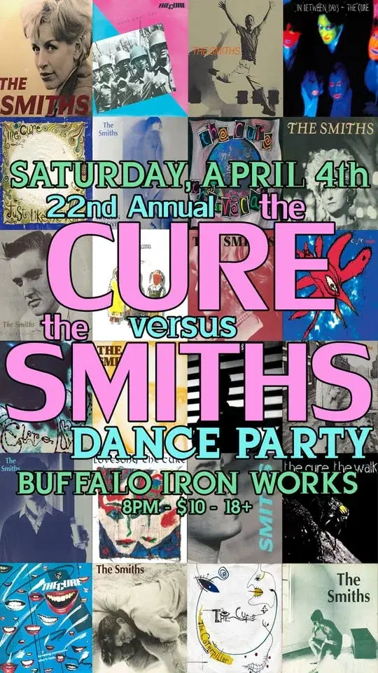 The Cure vs The Smiths Dance Party