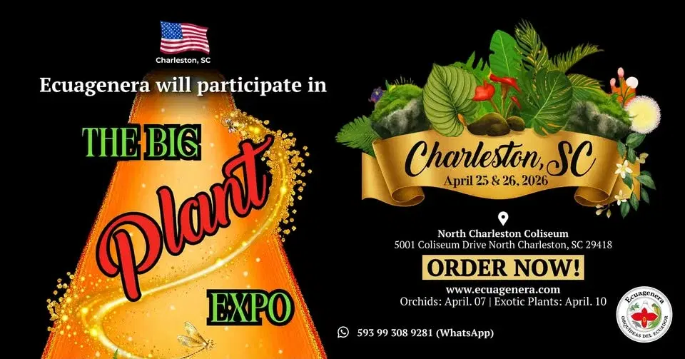 Ecuagenera will participate in The Big Plant Expo
