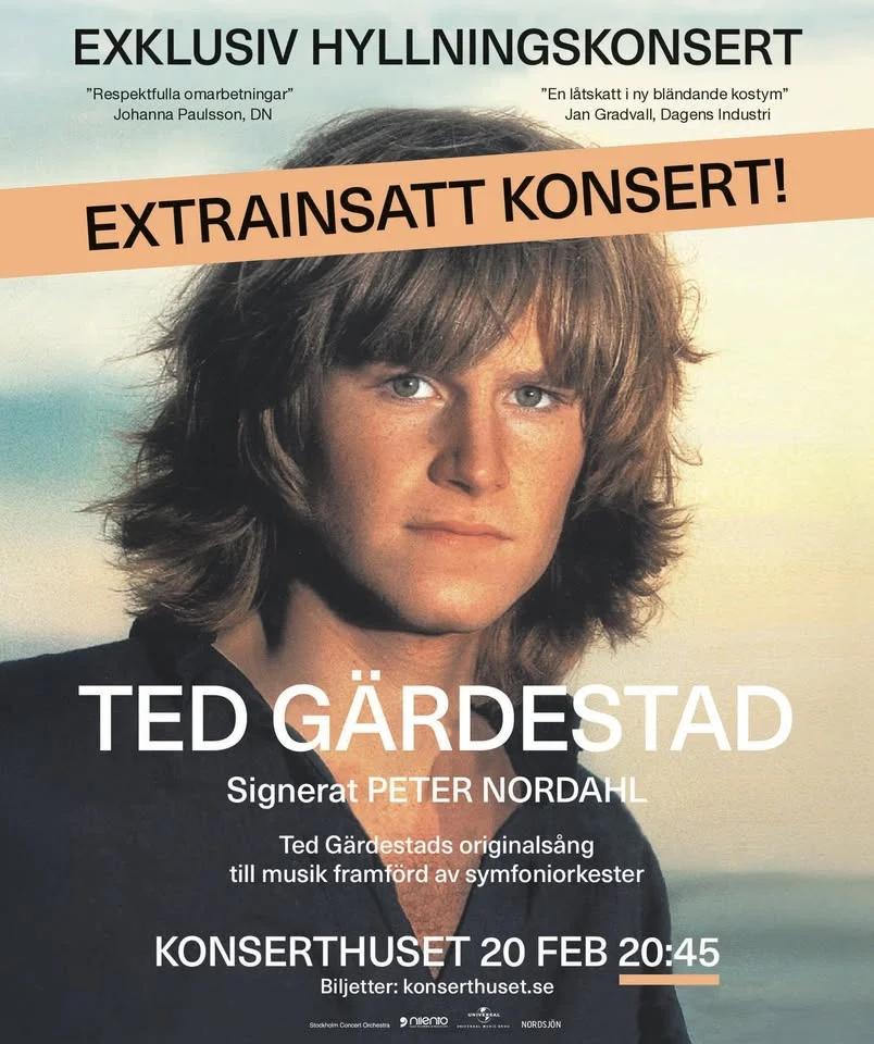 Exklusiv Hyllningskonsert - TED GÄRDESTAD