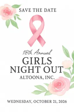 18th Annual Girls Night Out Altoona, Inc