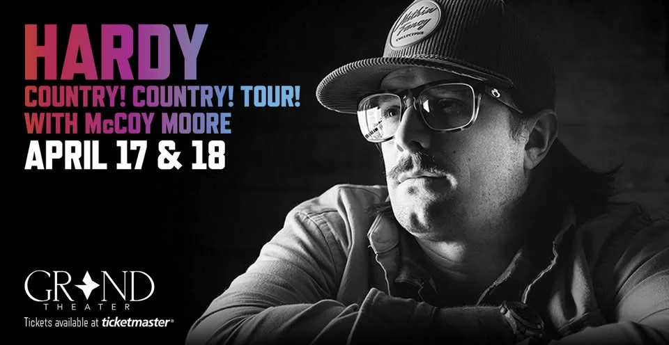 HARDY: THE COUNTRY! COUNTRY! TOUR!