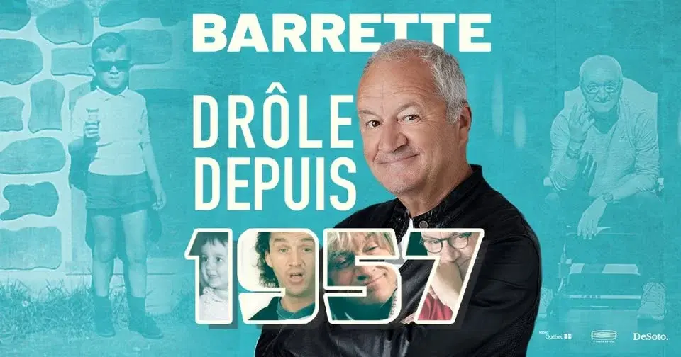 Michel Barrette à St-Georges-de-Beauce | 5 décembre 2026 à 20h00