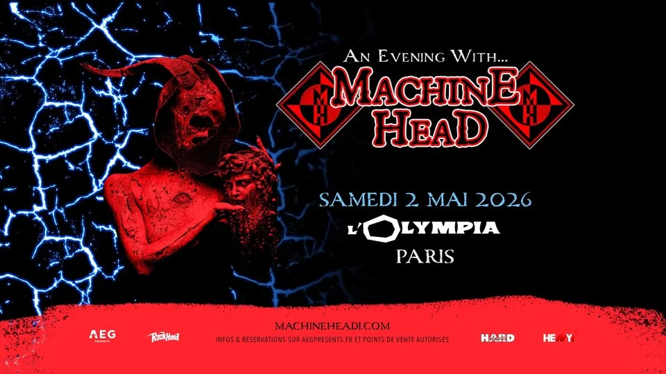 Machine Head • L'Olympia, Paris • 2 mai 2026