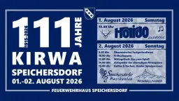 111 Jahre Kirwa Speichersdorf - Jubiläum