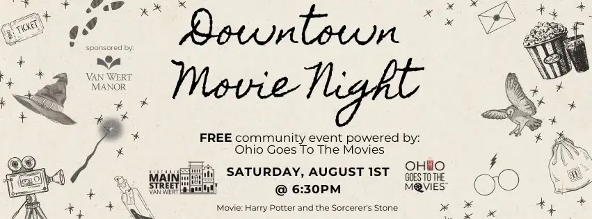 Downtown Movie Night - Ohio Goes to the Movies