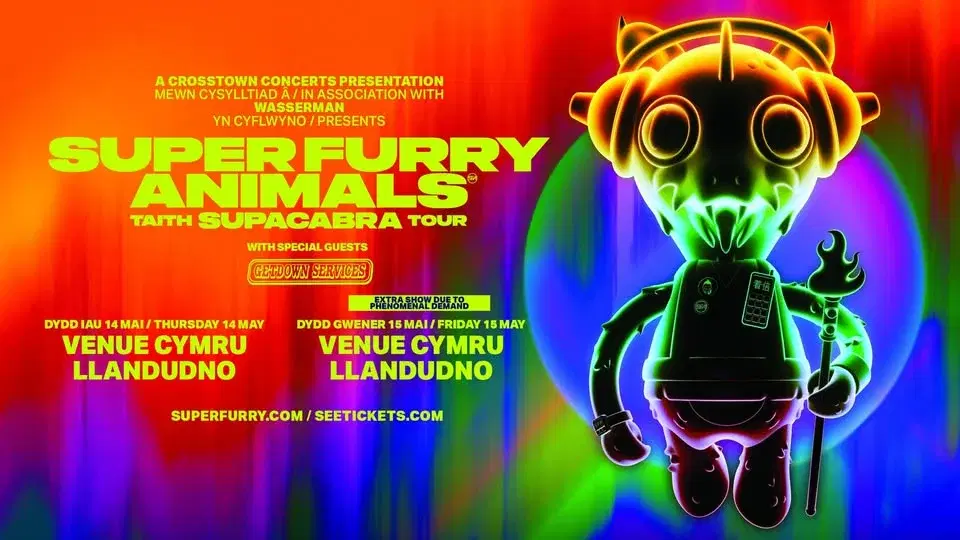 Super Furry Animals + Getdown Services ⎸ Venue Cymru, Llandudno