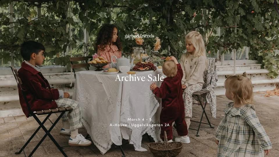 POP-UP ARCHIVE SALE