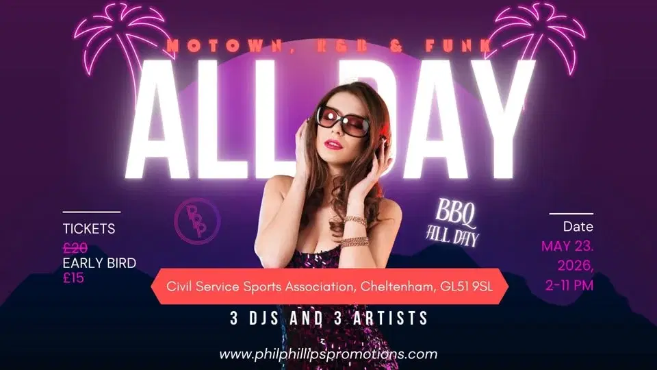 MOTOWN & SOUL, ALL DAYER.