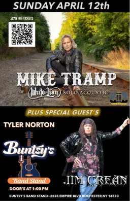SUNDAY FUNDAY with MIKE TRAMP, JIM CREAN wsg TYLER NORTON