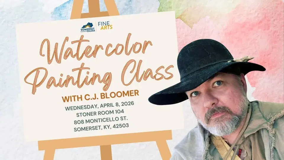 Watercolor Painting Class w/ C.J. Bloomer