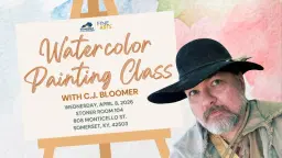 Watercolor Painting Class w/ C.J. Bloomer