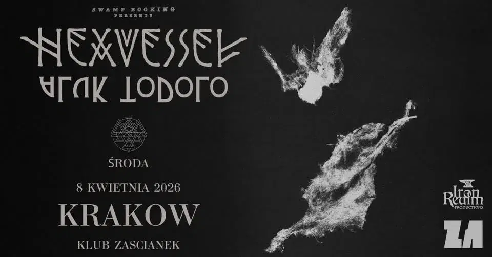 Hexvessel + Aluk Todolo + BaarRa | 08/04/2026 | Kraków, Klub Zaścianek