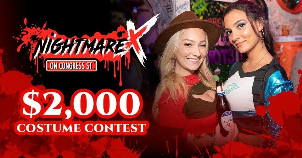 A Nightmare on Congress Street ~ Halloween Themed Bar Crawl & $2000 Costume Contest ~ Savannah, GA.