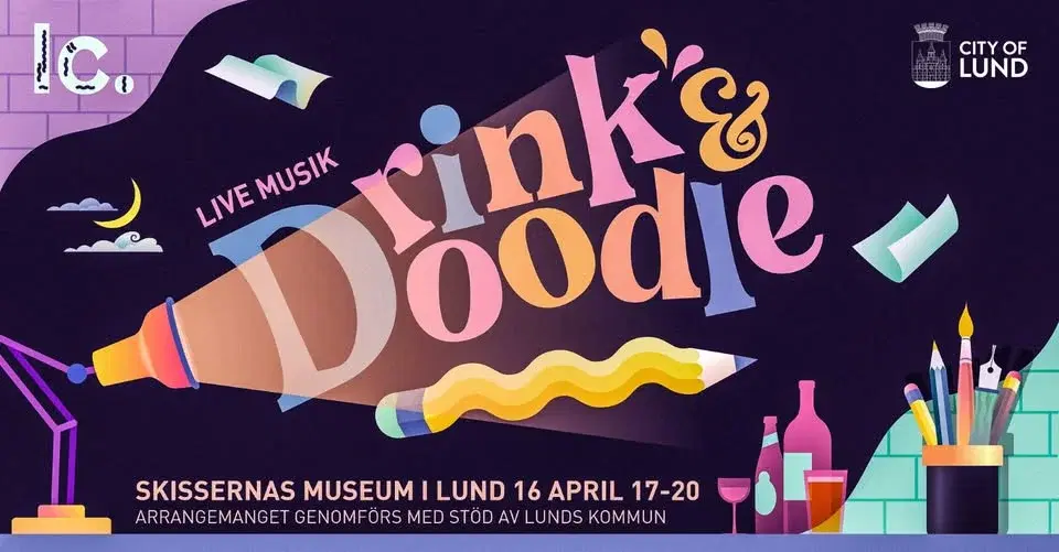 Drink & Doodle afterwork