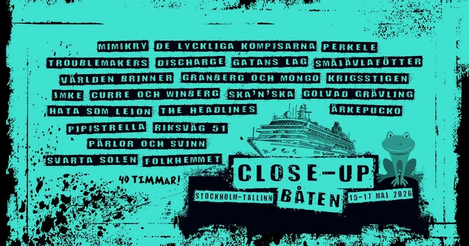 Close-Up Båten Punk 2026