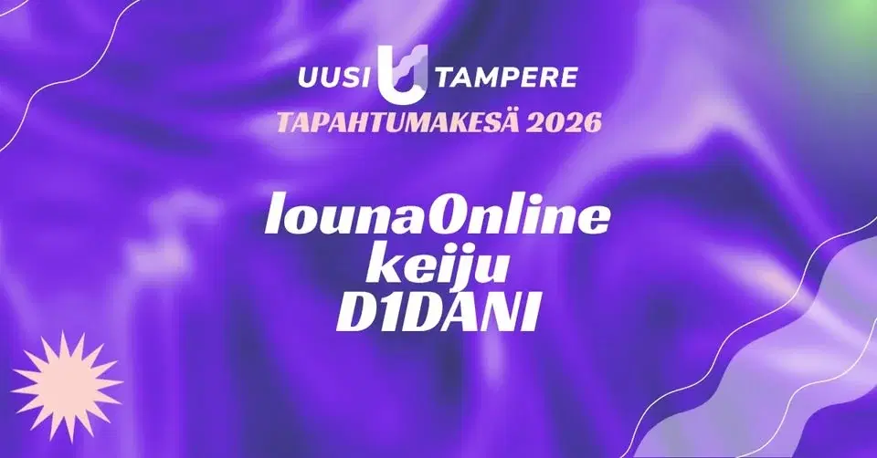 Uusi Tampere 2026: louna0nline + Keiju + D1DANI