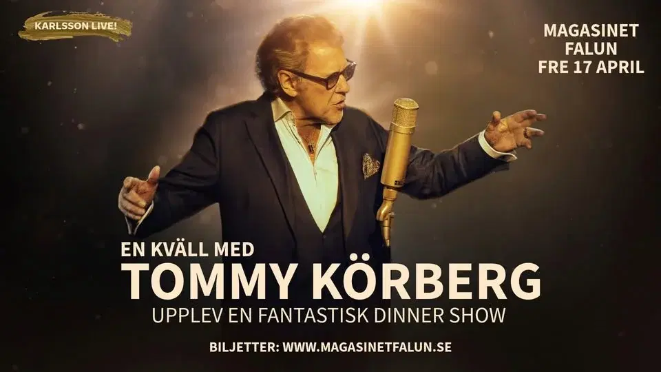 En kväll med Tommy Körberg | Magasinet Falun