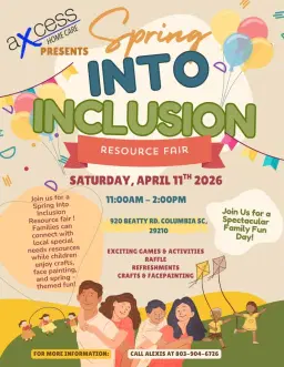 Spring Into Inclusion Resource Fair