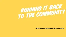 Tillsonburg Running with the Bulls