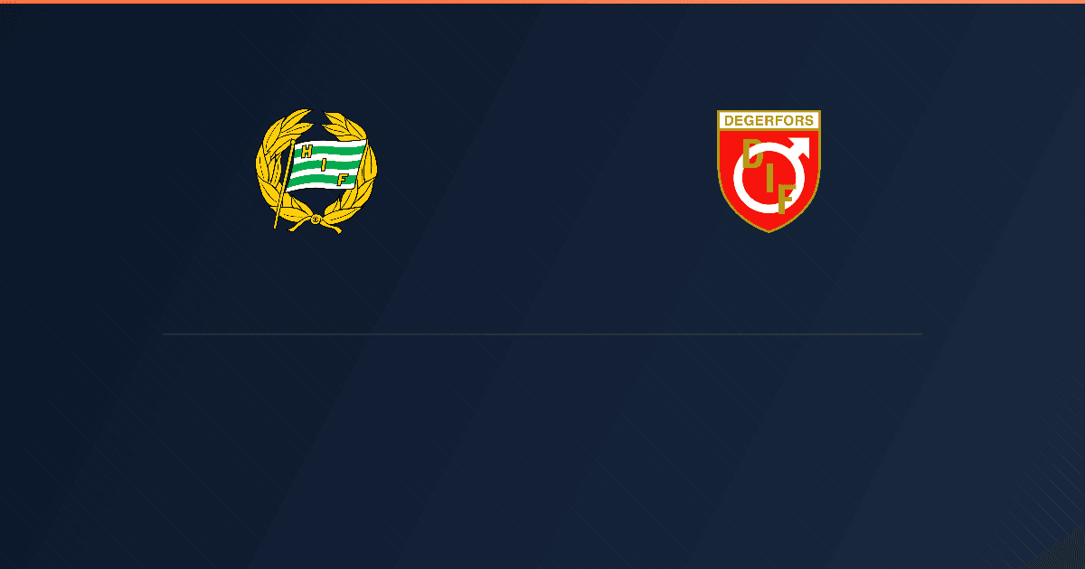 Hammarby vs Degerfors