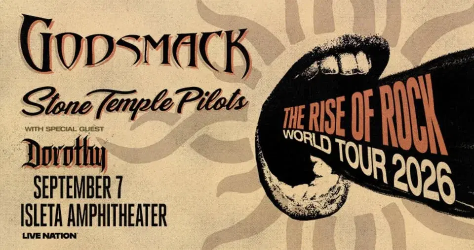 GODSMACK - The Rise of Rock World Tour 2026