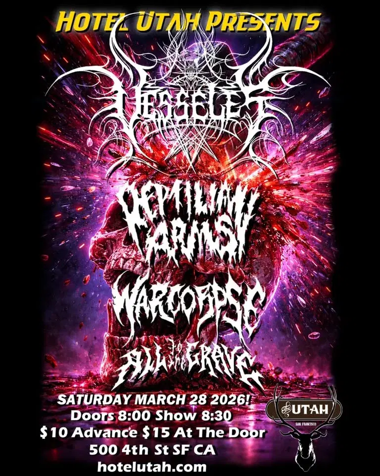 Vesseles \ Reptilian Arms \ Warcorpse \ All To The Grave