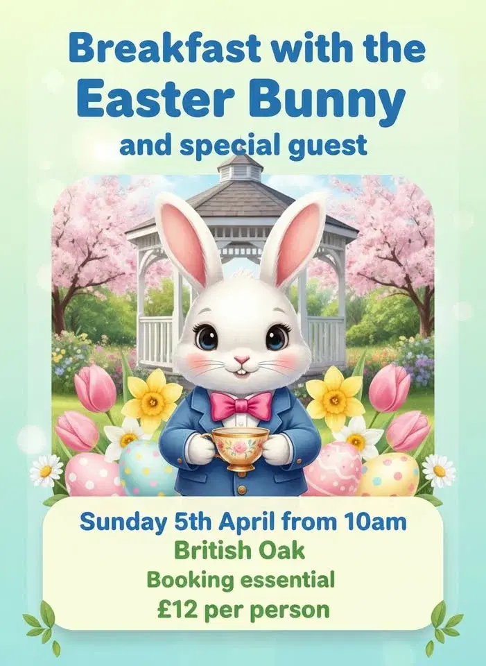 Breakfast with the Easter Bunny