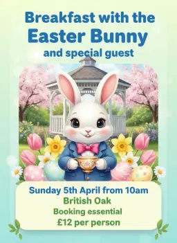 Breakfast with the Easter Bunny