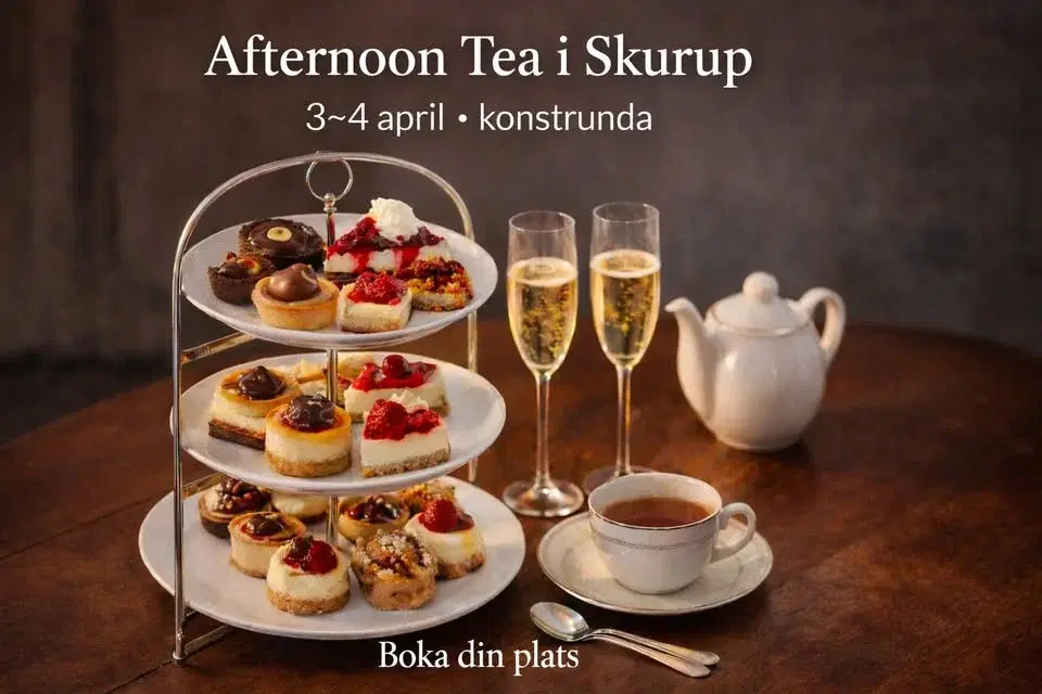 Afternoon Tea i Skurup 3–4 april