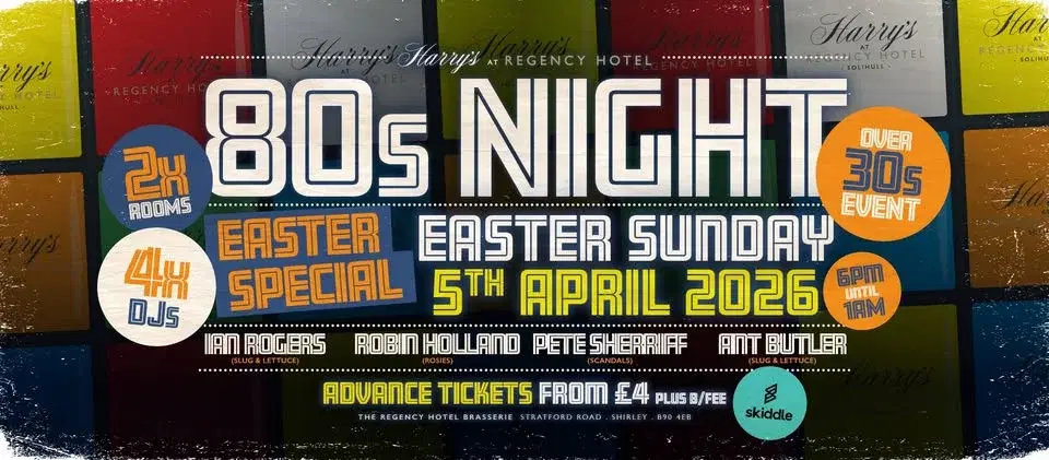 Easter Sunday - 80's Night