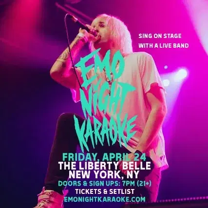 Emo Night Karaoke On A Boat! NYC!