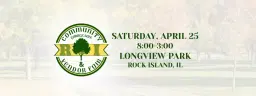 Rock Island's Spring Community Garage Sale & Vendor Fair