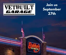 VetBuilt Garage: Bubba 33 Charity Night