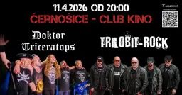 Trilobit-Rock+Doktor Triceratops (Černošice Club Kino)