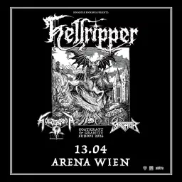 Hellripper + Schizophrenia + Sarcator I Arena Wien
