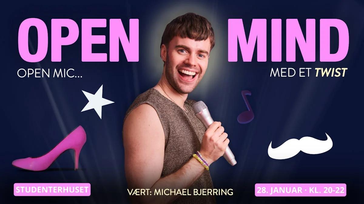 OPEN MIND · Open Mic Studenterhuset 28.01.26