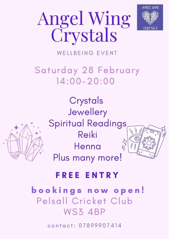 Angel Wing Spring Wellbeing Event