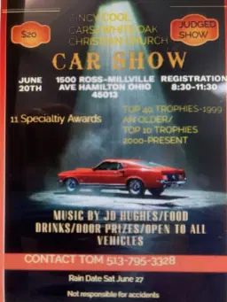 Cincy Cool Cars-White Oak Christian Church Car Show