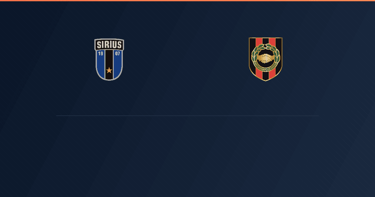 Sirius vs Brommapojkarna