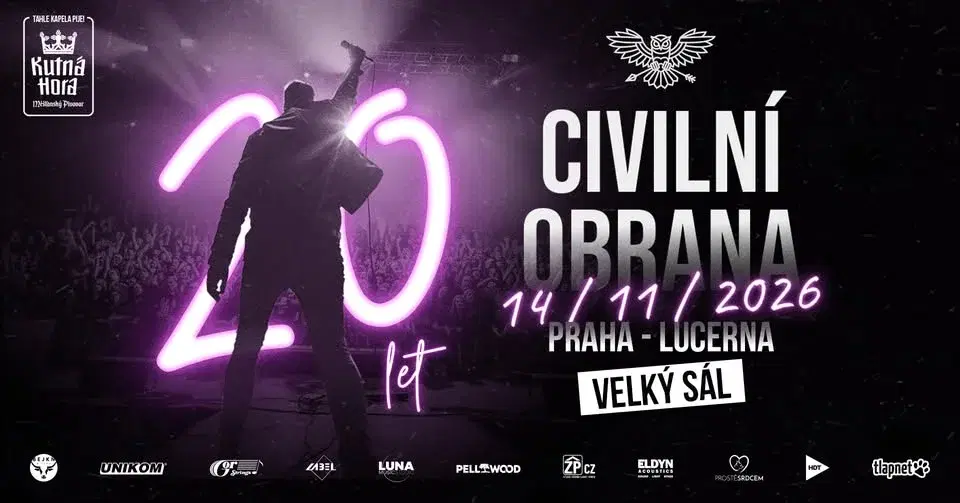 Civilní Obrana - 20 let - Praha, Lucerna - Velký sál