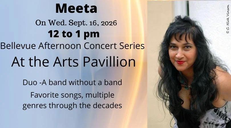 Meeta at Bellevue State Park Afternoon Summer Concert