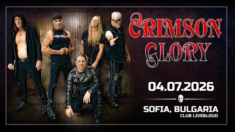 CRIMSON GLORY live in Sofia