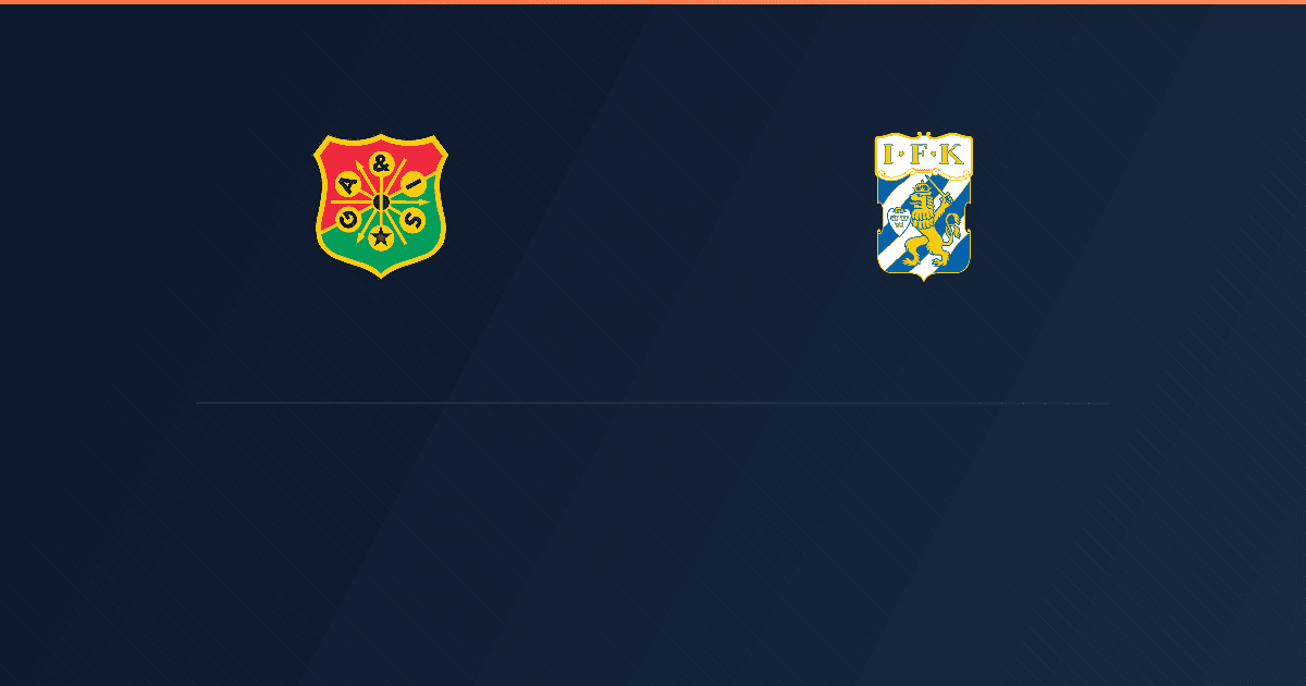 GAIS vs IFK Göteborg