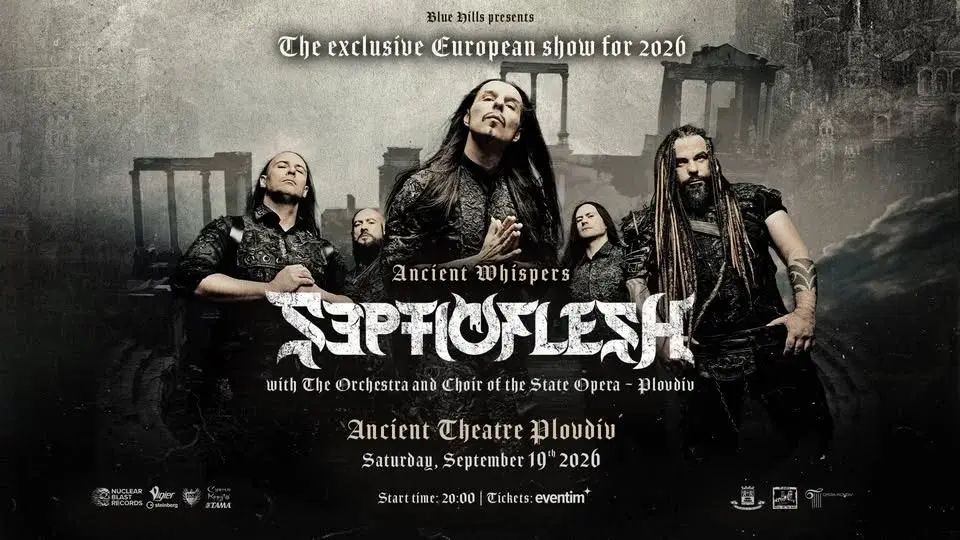 Septicflesh 🇬🇷 | Orchestra & Choir of Opera Plovdiv | Plovdiv Ancient Theatre | 19 September 2026