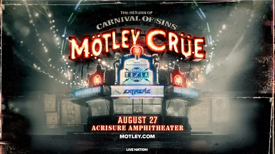 The Return Of The Carnival Of Sins: Mötley Crüe