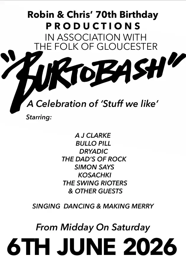 Burtobash: A Chris and Robin birthday production