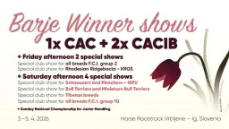 Barje winner shows 2026